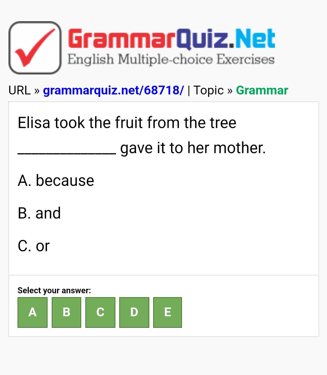 What is the correct answer? grammarquiz.net/68718/ #englishgrammar #englishgrammartest #englishgrammarquiz #englishgrammarexercise #englishclub #quizoftheday #englishcourse #englishlanguage #easyenglish #toefl #toeic #ielts