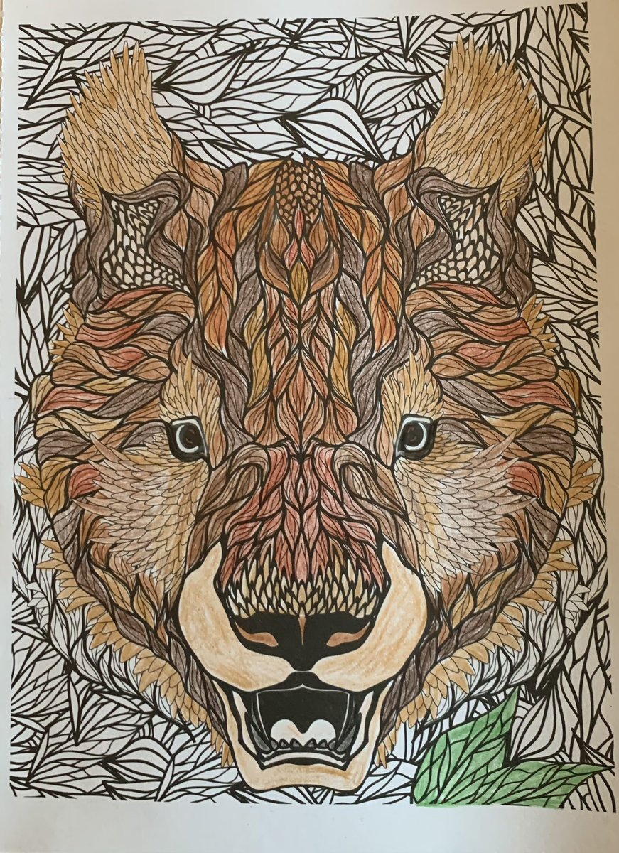 CreationsImn's tweet photo. Finished the face and eyes…. Now on to the background. This should be interesting!
#TheArtLife #WIP #AnimalLife #LifeInColor #ColorIsGoodForTheSoul #Artist #Writer #Follow #Share #ArtCommunity #WritingCommunity #CreativeArtsCommunity #ArtWritingCreativityOnFBIGTwitter https://t.co/ClGHKo5XOa