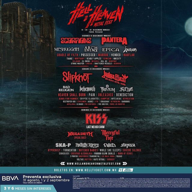 MariannaEn889Fm's tweet photo. Hell &amp; Heaven Metal Fest 2022🎸 https://t.co/8T7vOGJwPE