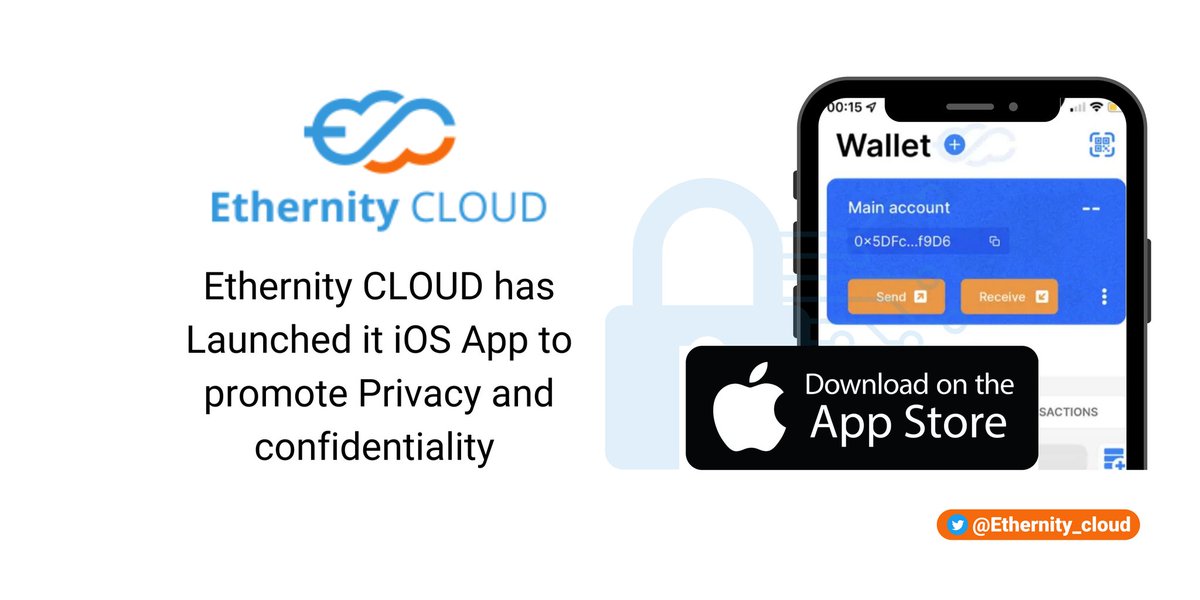 abiah_iberedem's tweet photo. I'm happy so should you.

The @Ethernity_cloud Wallet's initial iOS version is now accessible in the App Store.

Utilize with privacy your digital assets now. 

https://t.co/SU42RR1ojD

Join the community 😊
https://t.co/L64BnitDDZ

#EthereumCLOUD #iOSWallet #ETNYsupporter #Web3 https://t.co/NUJDLvW66N