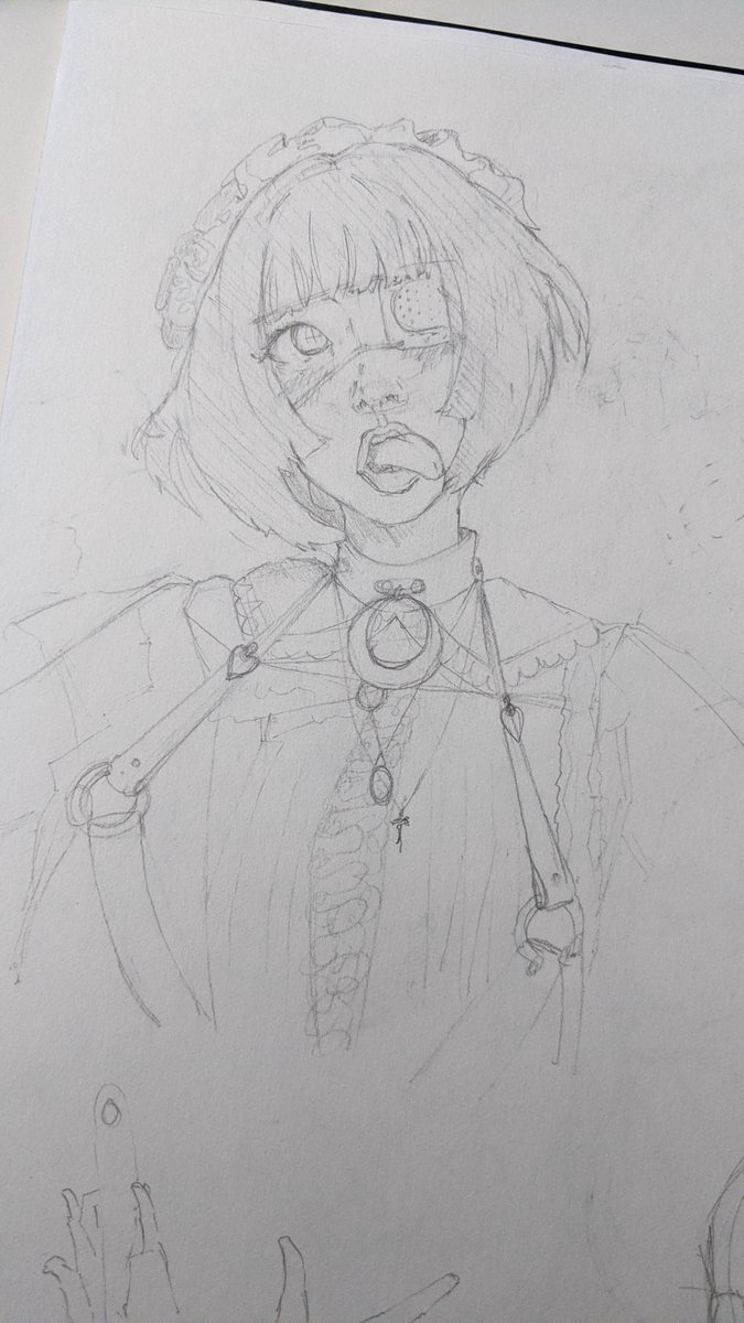 cinnamaldehyd's tweet photo. Back with a couple of sketches from the past week! 

#sketch #art https://t.co/mou1ymrrKe