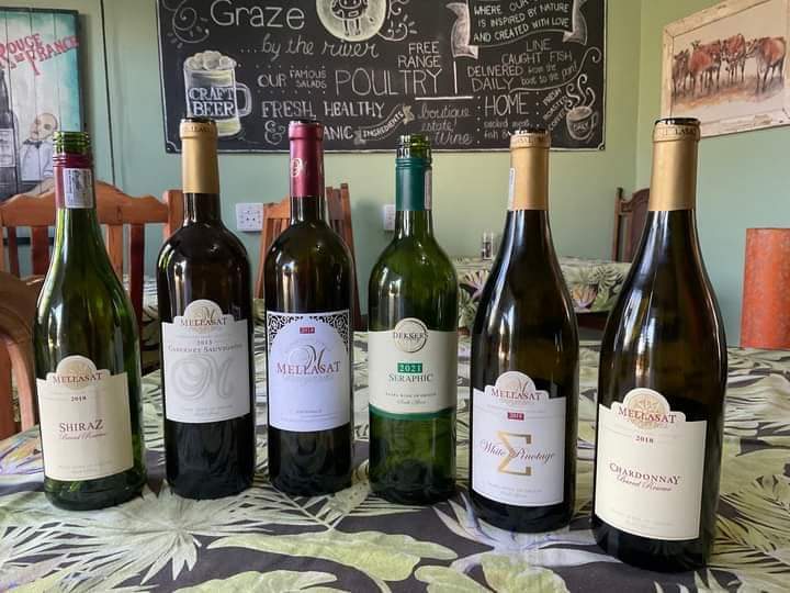MellasatWines's tweet photo. Meet Mellasat's #Cellarmaster,  Gizelle Coetzee at Graze by the River in Port Alfred for dinner and a complimentary wine tasting!  Call 063 644 3878 to book your table. https://t.co/RSt48tC95I