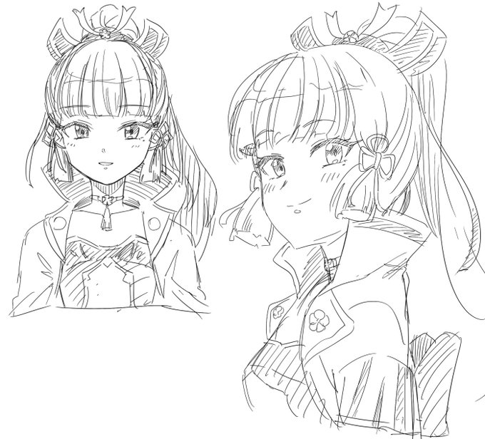 顔を可愛く描けるようになりたいから練習するぞ! 50 