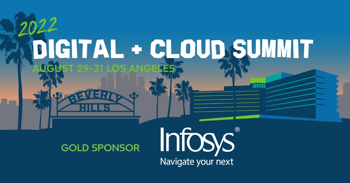 cloud4utilities's tweet photo. Excited to have @Infosys as a Gold Sponsor for this year's #digitalcloudsummit22! Infosys is a global leader in #nextgen digital services &amp; consulting that enables #utilities to navigate their #digitaltransformation. Learn more about the Summit here: https://t.co/7f902KLs7l https://t.co/fF0FyXHgVr