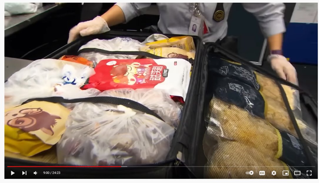 I have been watching some episodes of Border Security Australia and wondering if Australian customs...