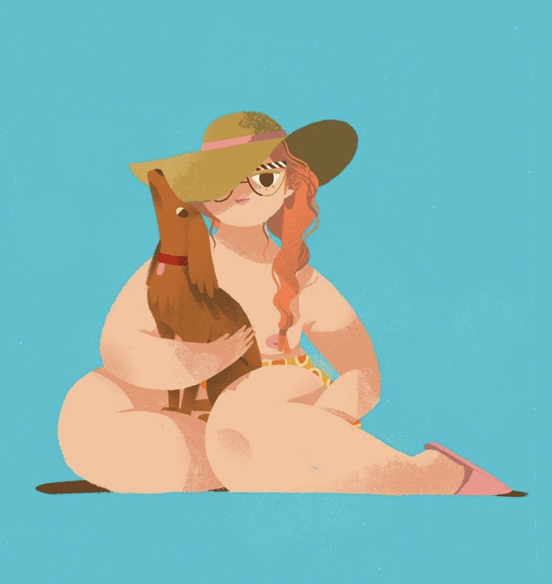 TheMagpieAgency's tweet photo. Nothing but sandy skin and summer smiles!
Artwork by Simonyi Eni
#vacationmode https://t.co/ZbvXXjOWDR