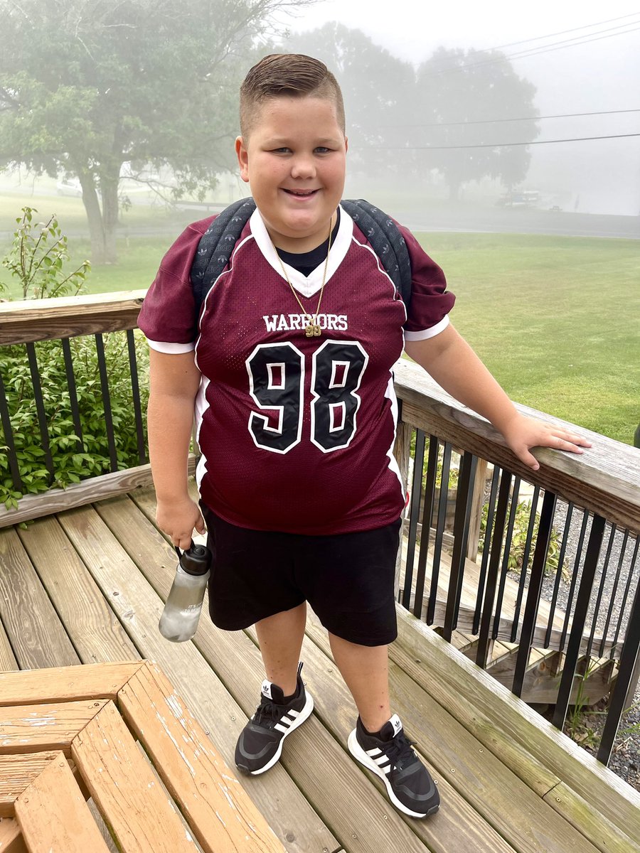 engageby's tweet photo. That feeling ✨ when you were bummed you couldn’t get your number (99), but they give you 98 and you find out you’re matching your favorite player in the start of his NFL career 🏈💙❤️  #NFLDreams #MaddenNFL23 @cjb52_ @BuffaloBills  @GagebyJaxon https://t.co/DCHI8tgaSc