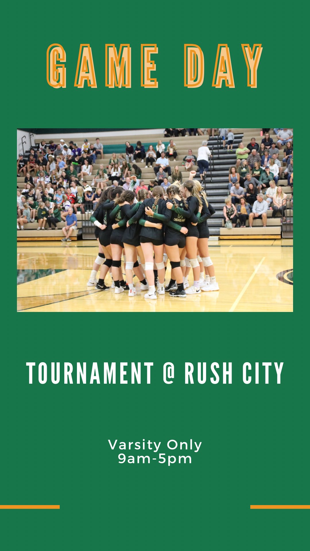Chisago Lakes Volleyball on Twitter "We head to Rush City today for a