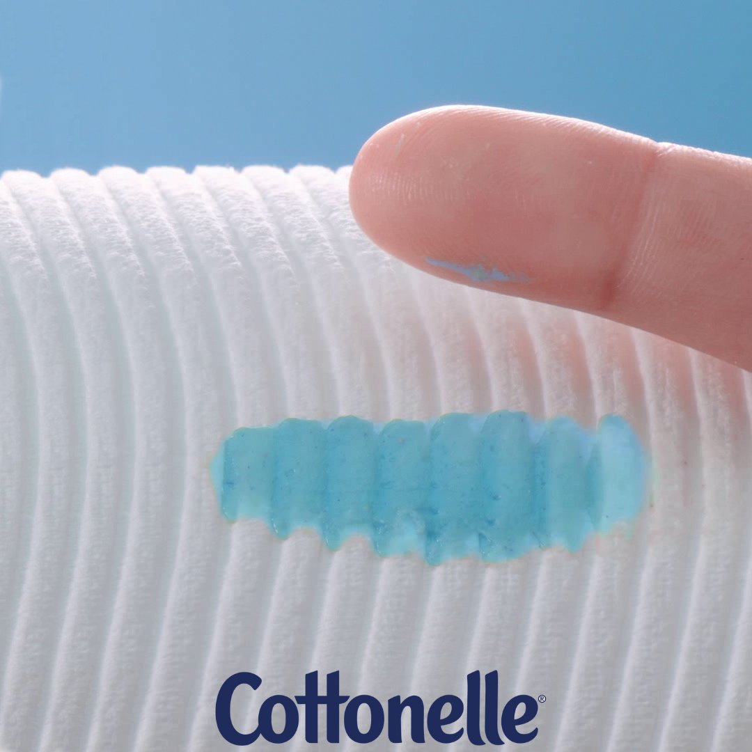 #Cottonelle® Cleaning Ripples® removes more at once* giving you the #confidentclean you deserve.✨ *vs leading value brand