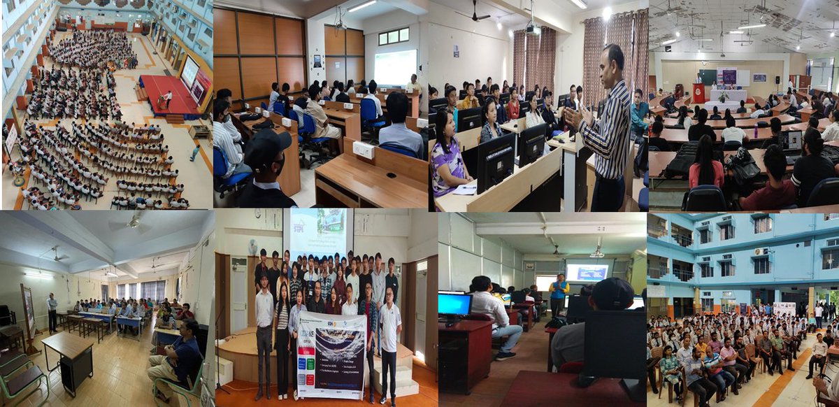 stpiguwahati's tweet photo. #STPIINDIA conducted the launching event of OCP 3.0 for #OctaNE at various locations of #NorthEast  with participations of Students, Entrepreneurs and  Faculty for the #STPICoEs in various #EmergingTech  domains under #OctaNE. Apply Now:https://t.co/l2WZUFQ5Wf https://t.co/1bqdTfP5FX