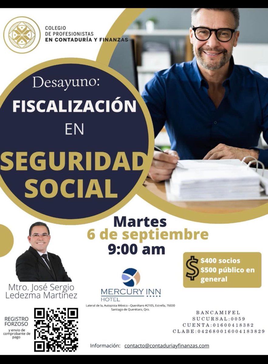 ProfesionistasY's tweet photo. Fiscalización en seguridad social #Colegioprofesionistas https://t.co/etAQNAzfXI