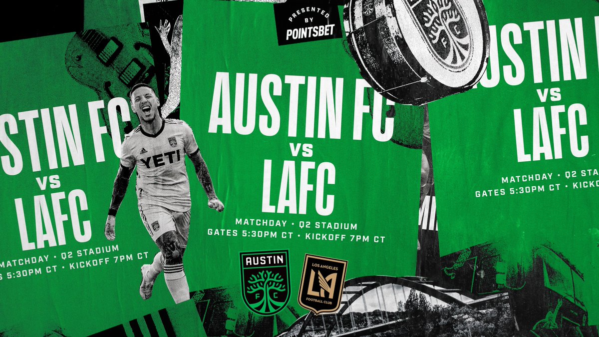 AustinFC's tweet photo. ¡Todos en VERDE! It's MATCHDAY! 🌳

#ATXvLAFC | ESPN | 7pm CT https://t.co/6UNZtYzqSV