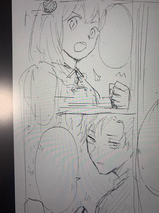 🦅🥜漫画描き始めちゃった!!!元気!!完成したらアップします🥹 