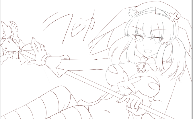 おおよそ7億年ぶりくらいのラピカちゃんエクハ記念に書いてる 