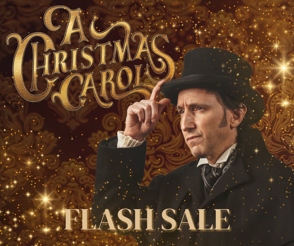 alliancetheatre's tweet photo. Our annual holiday flash sale is here! β¨ For two days only you can save 25% off on select performances of A Christmas Carol with promo code ACCFS! Visit https://t.co/0DcXvPZrHE NOW while the sale lasts! π #ACC #AnAllianceTheatreChristmas #ACCFlashSale https://t.co/II2rOY4DeB