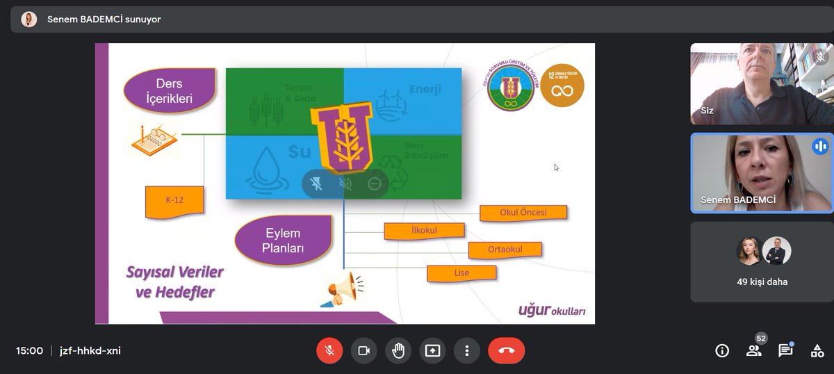 Satranç Bölümü olarak Uğur'da Sorumlu Üretim ve Tüketim Eğitim Seminerine katıldık. Değerli paylaşımları için Senem Bademci Hocamıza teşekkür ederiz. 
<a href="/CanUnver_/">Can ÜNVER</a> <a href="/HTopelYaman/">HaticeTopelYmn</a>  #DünyayaUğurluGelelim