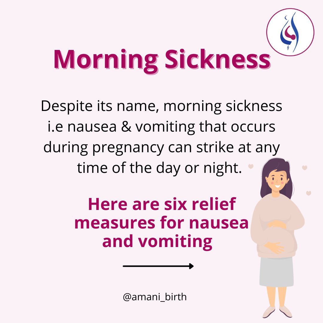 AMANI_Birth's tweet photo. 🌺Morning sickness occurs in over half to three-quarters of pregnant women. The root cause is not fully known.
#morningsickness #pregnancynausea #pregnanacydiscomforts #healthypregnancy #pregnancynutrition #mamalife #muslimmom #muslimfamily #muslimah #amanibirth https://t.co/UStUtme8Er