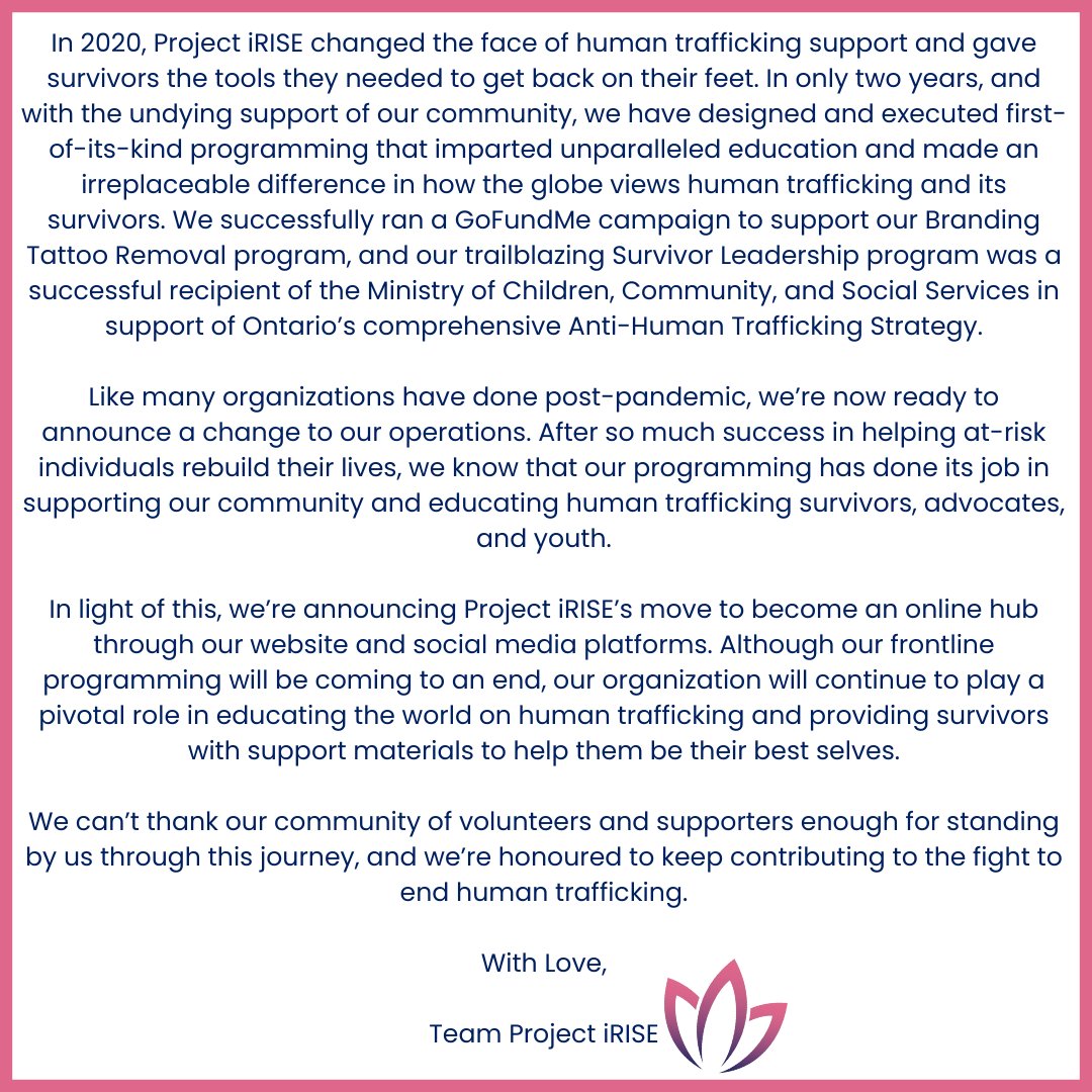 Project iRISE tweet media