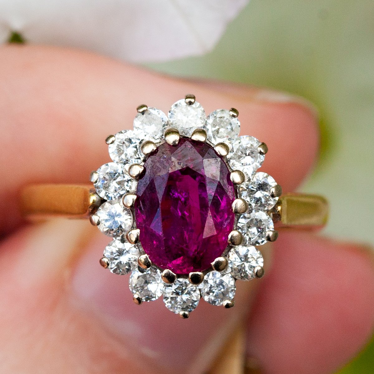 JordanJewellers's tweet photo. ❤Isn't she lovely?❤

This pre-owned ruby and diamond cluster ring is so beautiful, it would make a wonderful engagement ring for that special someone who wants something a little different. Or maybe just a statement piece to add to your wardrobe. 

https://t.co/6e0u1mcoX0 https://t.co/E9BtAN955o