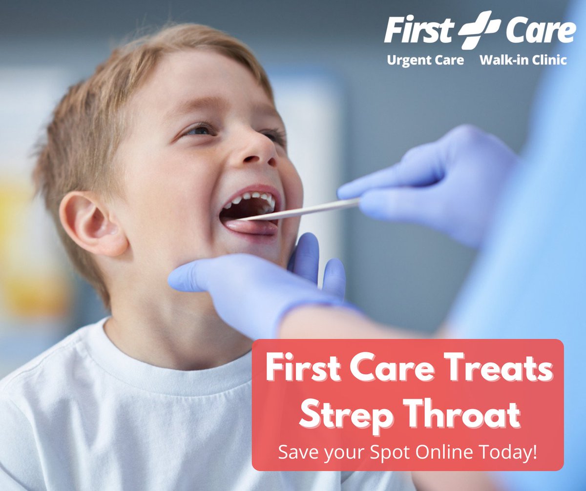 FirstCare123's tweet photo. Remember to drink plenty of fluids, use cough drops, and humidify the air if you wake up with a sore throat. If these home remedies do not cure your symptoms, First Care Urgent Care has you covered. Save your spot online here: https://t.co/ir9HJlHeje. https://t.co/YbKvJB8oQg