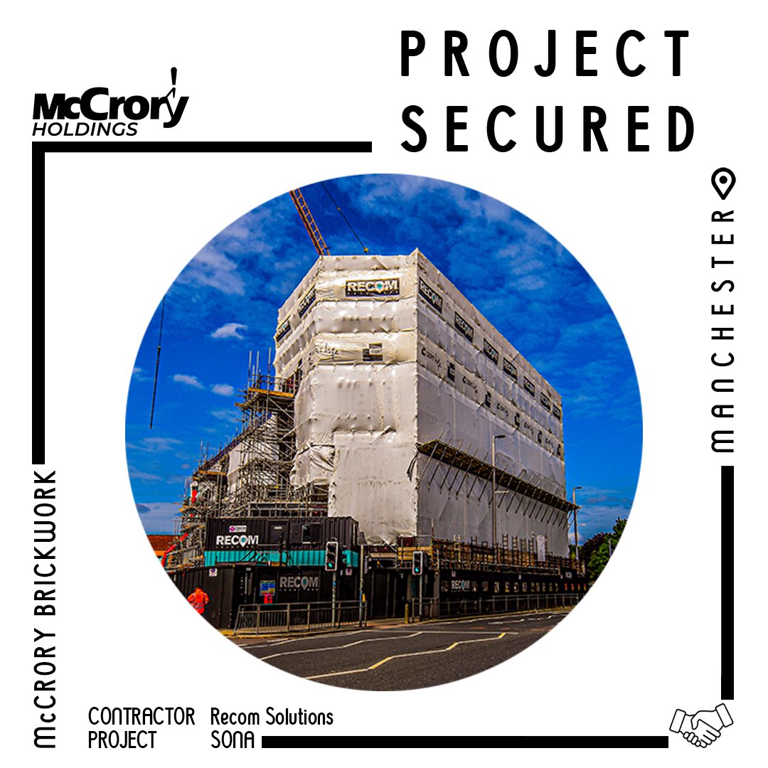 📍 Manchester 
🏗 Recom Solutions 
 
We are pleased to announce we have been appointed by main contractor Recom Solutions to undertake the masonry package at the SONA project in Ardwick Manchester.