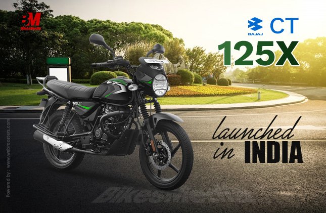 BikesMedia's tweet photo. The most affordable 125cc motorcycle Bajaj CT125X Launched
 https://t.co/0mCoIqmIAB

#ct125x #bajajauto https://t.co/Drbj3bvY7f
