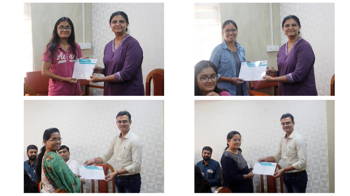 Valedictory Program of Hands-on workshop on “Basic Bioinformatics”,
jointly organized by <a href="/gbrc_gujarat/">GBRC</a>  and <a href="/Genexplore1/">Genexplore </a> , Sponsored by <a href="/gsbtm/">Gujarat State Biotechnology Mission</a> 

<a href="/vnehra/">Vijay Nehra</a> <a href="/ChaitanyaGJoshi/">Chaitanya Joshi</a> <a href="/madhvijoshi/">Madhvi Joshi</a>
