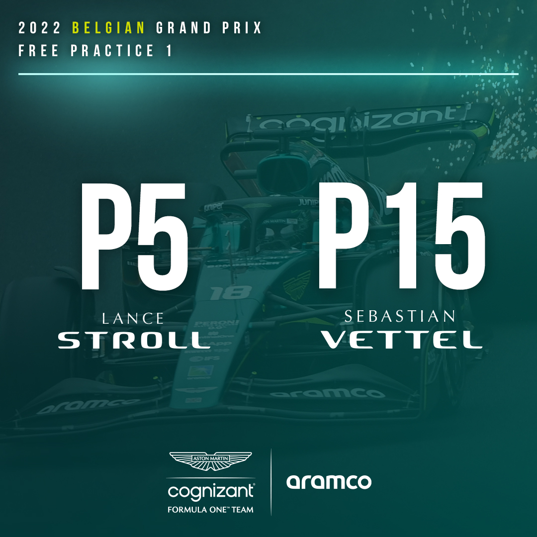Aston Martin Aramco Cognizant F1 Team on Twitter "A solid first