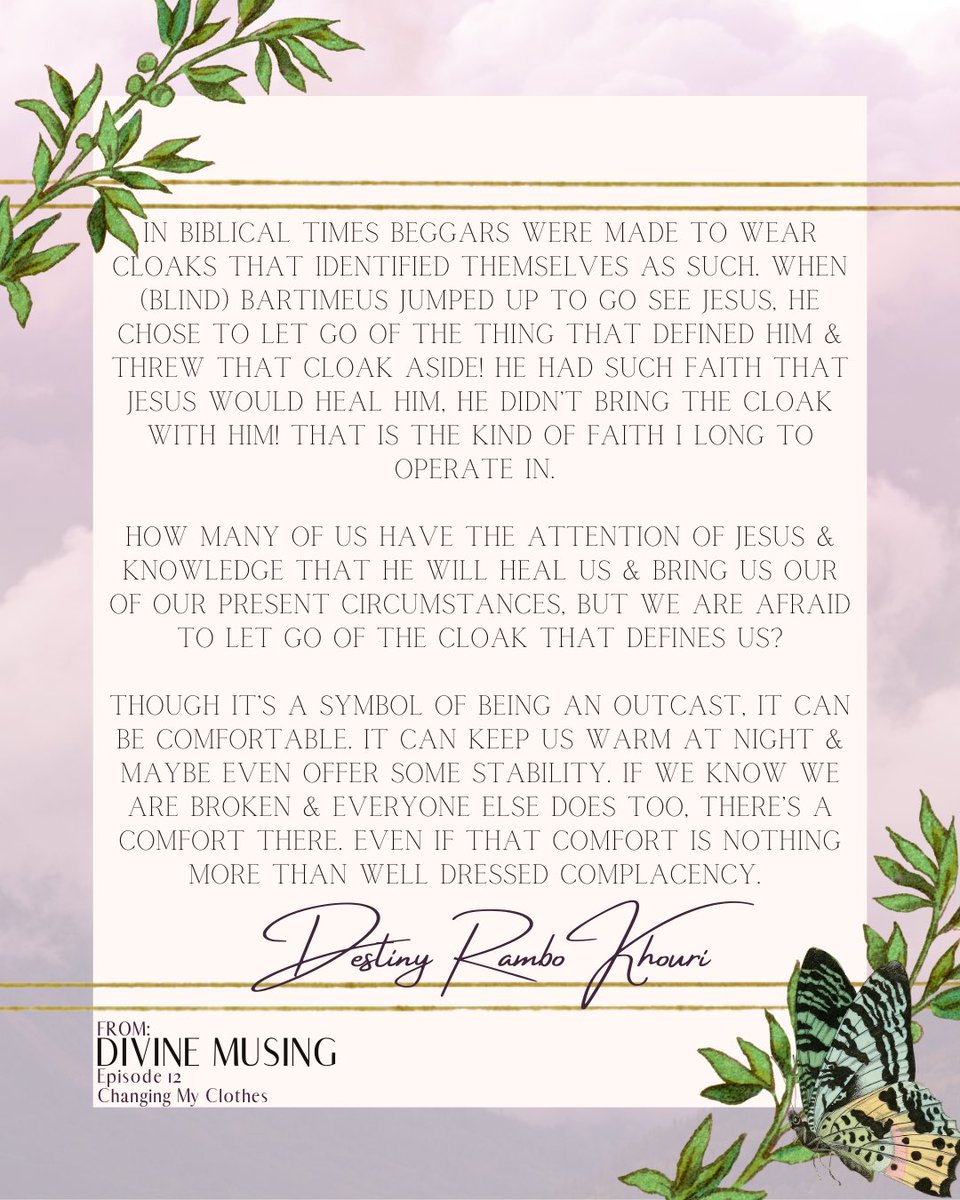 A little something to think about… ✨