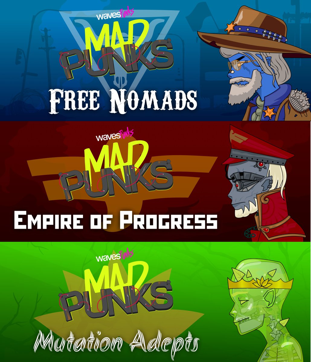 Knock, knock! Who’s there? It’s Matt. Matt who? Mad Punks on Waves Marketplace!
👉wavesmarketplace.com👈
#NFT #MadPunks #Waves