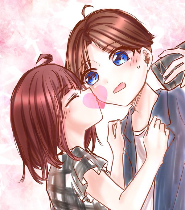カップルイラストのtwitterイラスト検索結果