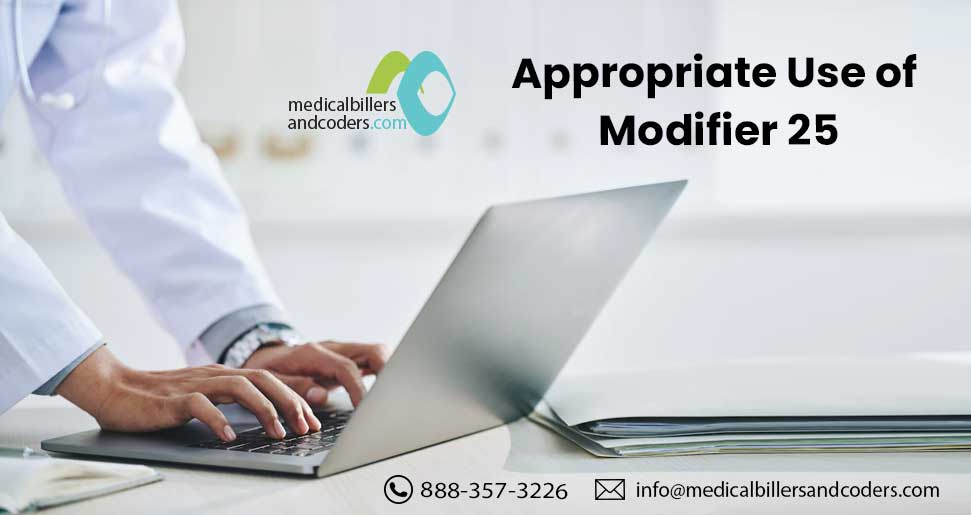 mbc_services's tweet photo. #Modifier 25 should only be used on claims for E/M services, and only when these services are provided by the same #physician to the same patient on the same day as another procedure or other service.
Get in touch with us: https://t.co/MP3X9A4NHI
#Modifier25 #EMServices #RCM https://t.co/Ne66akwgCl