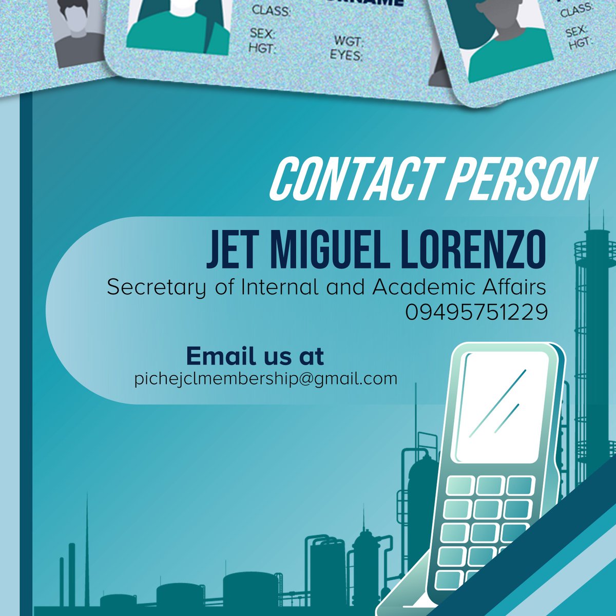 PIChEJCL's tweet image. 𝗖𝗔𝗟𝗟 𝗙𝗢𝗥 𝗠𝗘𝗠𝗕𝗘𝗥𝗦𝗛𝗜𝗣
A new chapter awaits endless possibilities. This academic year, PIChE-JCL is inviting you to be a part of the nationally-recognized umbrella organization that aims to unify all chemical engineering undergraduate student organizations in Luzon.