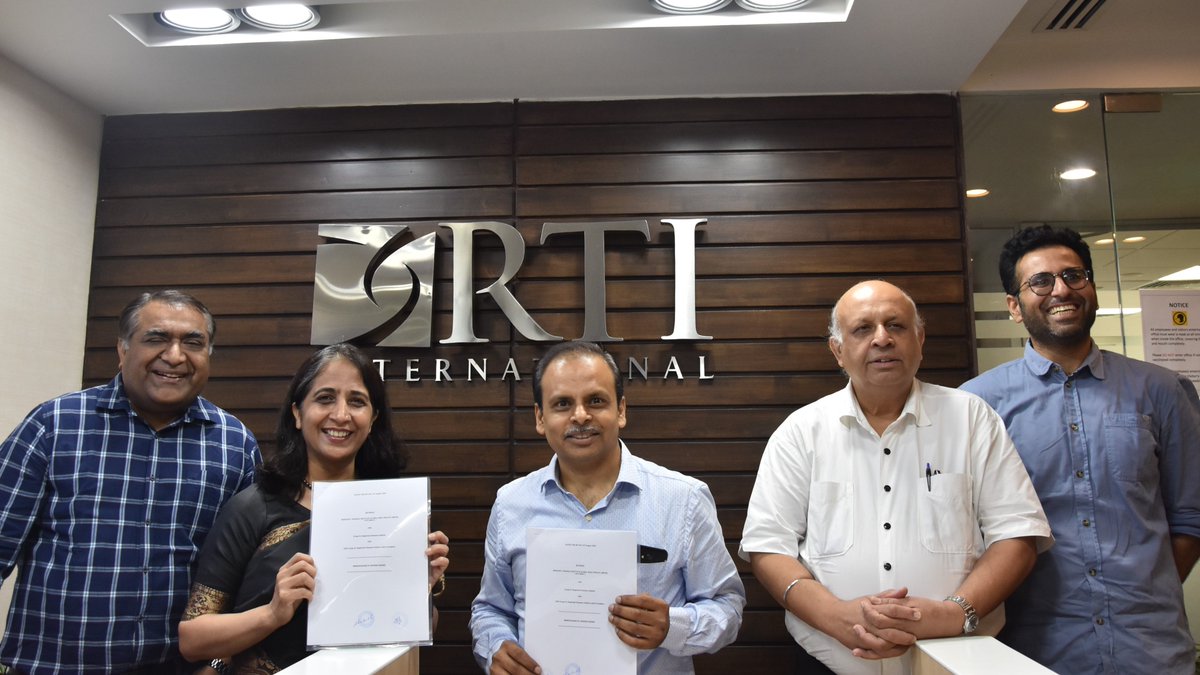 The common desire to bring solutions for #NTDs of India has brought <a href="/DNDi/">Drugs for Neglected Diseases initiative</a> and RTI India <a href="/RTI_Intl/">RTI International</a> together.
Looking forward to complementing our expertise &amp; initiating scientific discussions on the last-mile elimination strategy for one of the most complex #NTD #lymphaticfilaria.