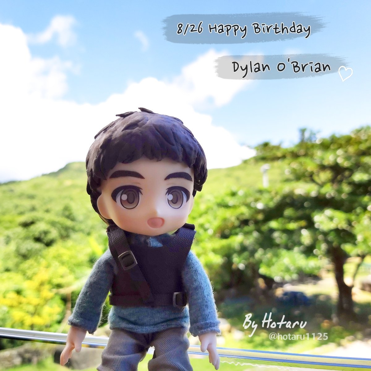 [My Fanart/Handmade Doll]

Happy Birthday #DylanOBrien!! 😍
祝Dylan~~ 31歲生日快樂！🎂🎉🎁

<a href="/dylanobrien/">໊</a>
#HappyBirthdayDylanOBrien
#MyFanart #ob11 
#MyHandMadeDoll