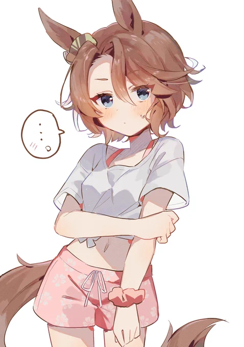 新衣装かわいいねえ～!!
#ウマ娘 
#ナリタタイシン 