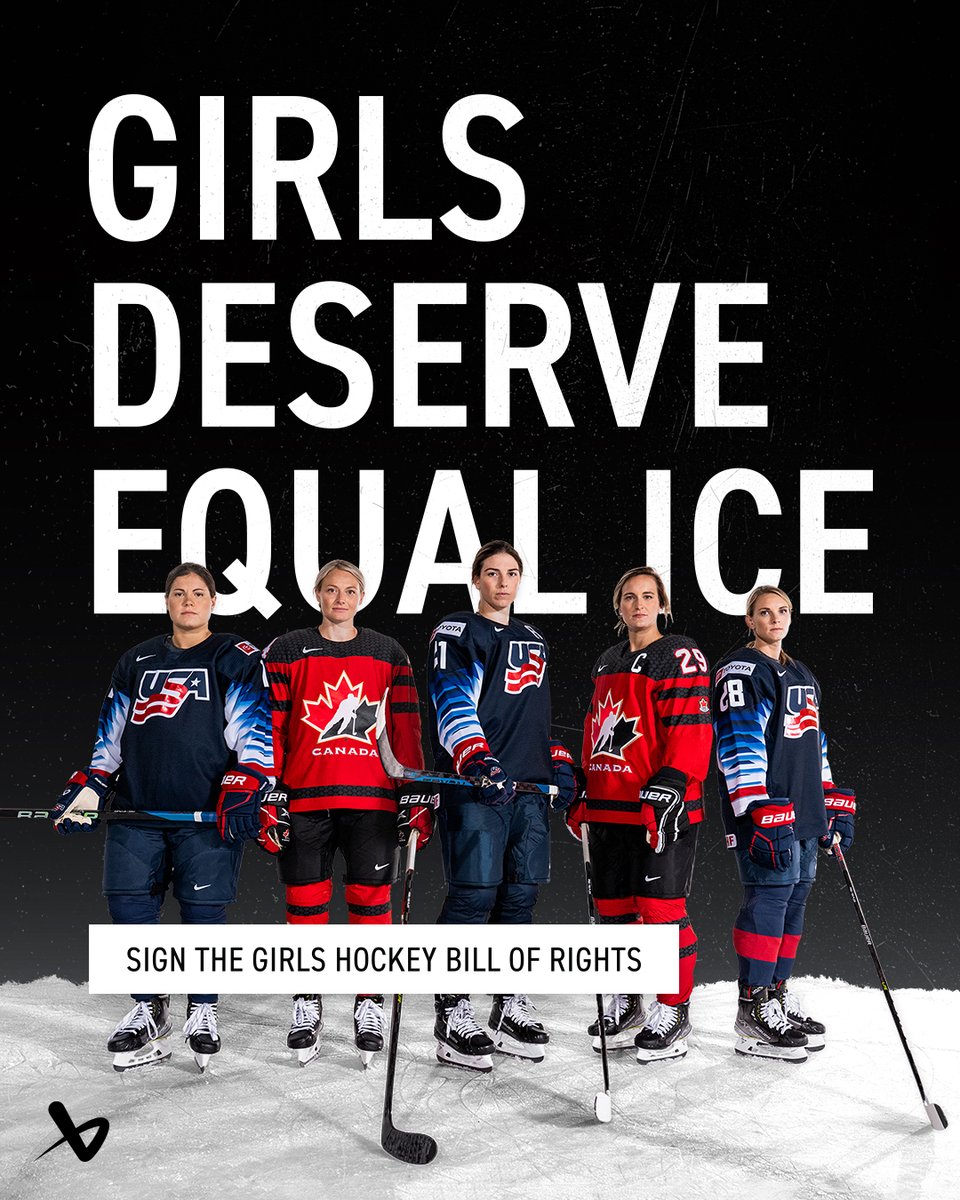 BauerHockey's tweet photo. The #WomensWorlds are back. As we celebrate the best players competing on the highest stage, we remain committed to advancing equity across the sport.

We believe all should feel welcomed to play the game of hockey. (1/4) https://t.co/UHSFK9QjXi