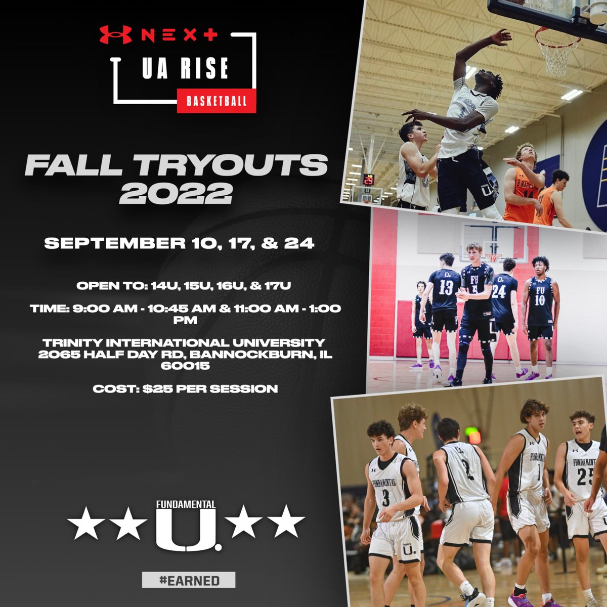 🚨FALL TRYOUTS !! 
 
We want you to be a part of our family! 

Boys: 14u, 15u, 16u, &amp; 17u. 

Register: fundamentaluniversity.com/spring2022-try…

Check-out: checkout.square.site/buy/GCRFIHRG2V…