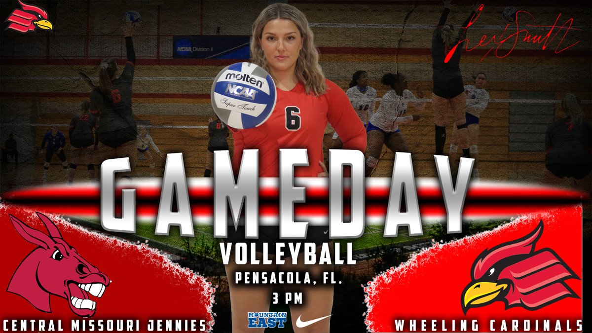 It's the first of two games for <a href="/wheelingvb/">Wheeling University VB</a>  on another Cardinals Gameday!! They kick off day two of the Spring Hill Suites Invitational when they battle Central Missouri with tip-off at 3 PM #GoCards

📺 Watch Live: goargos.com/watch/?Live=40…
📈 Live Stats: goargos.com/sidearmstats/w…