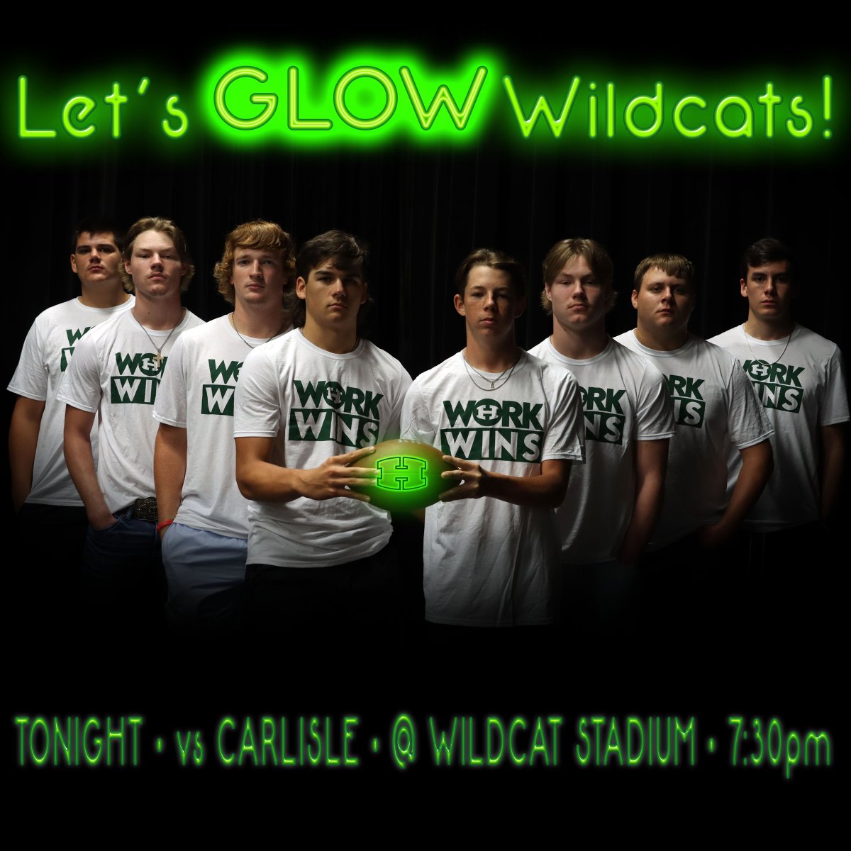 It's Game Day! Come out and support our Wildcats tonight! #workwins