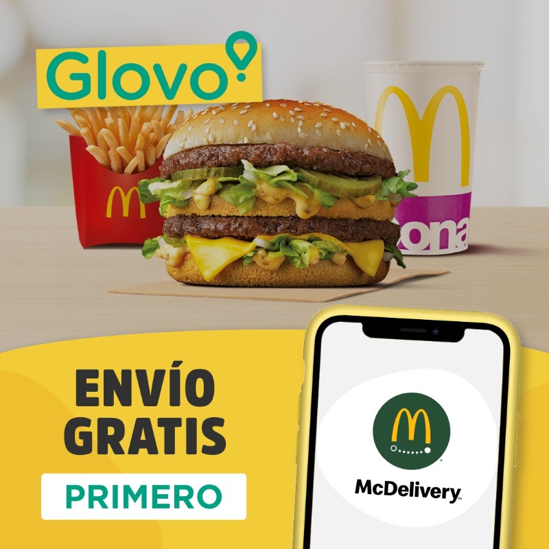glovo's tweet photo. Te apetece comer algo 👉 Lo pides por Glovo 👉 Lo tienes en minutos 🛵💨