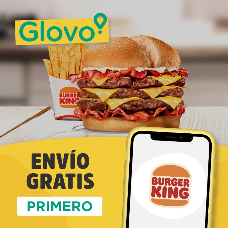 glovo's tweet photo. Te apetece comer algo 👉 Lo pides por Glovo 👉 Lo tienes en minutos 🛵💨