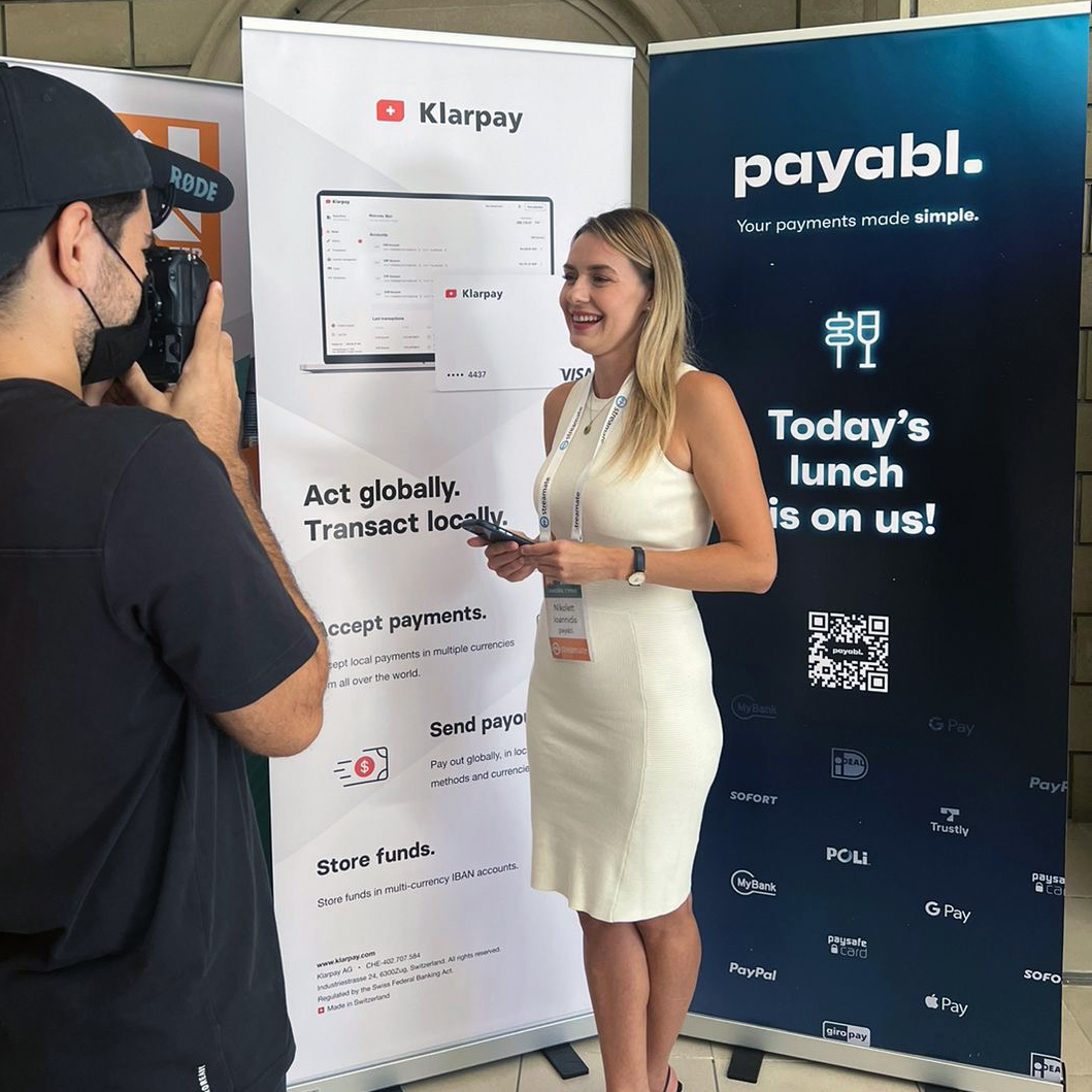 payabl_eu's tweet photo. It's Webmaster Access Day 1 and things are heating up in Limassol with a jam-packed day of networking, seminars, and business mic-drops π€!
Are you visiting the conference? π
Send us a DM today to book a meeting with our team!
#webmasteraccess #limassol #cyprus #payments https://t.co/E2RQ7ZTvKM