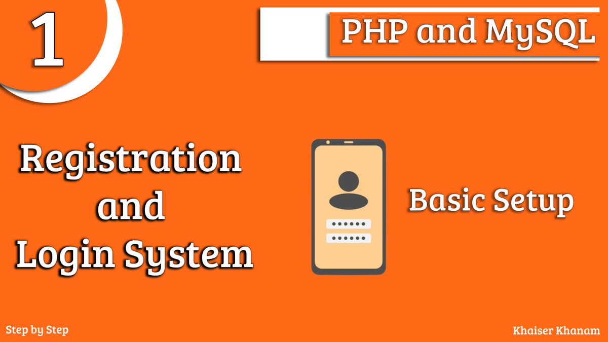 withkhanam23's tweet image. Registration and Login System using PHP and MySQL || Part-1 Basic Setup youtu.be/17uxYMuW_ac via @YouTube #php #phptutorial #phpproject #backend #html #javascript #webdesign #programming #coding #webdeveloper #programmer #python #web #ecommerce #ecommerceproject #phpprject