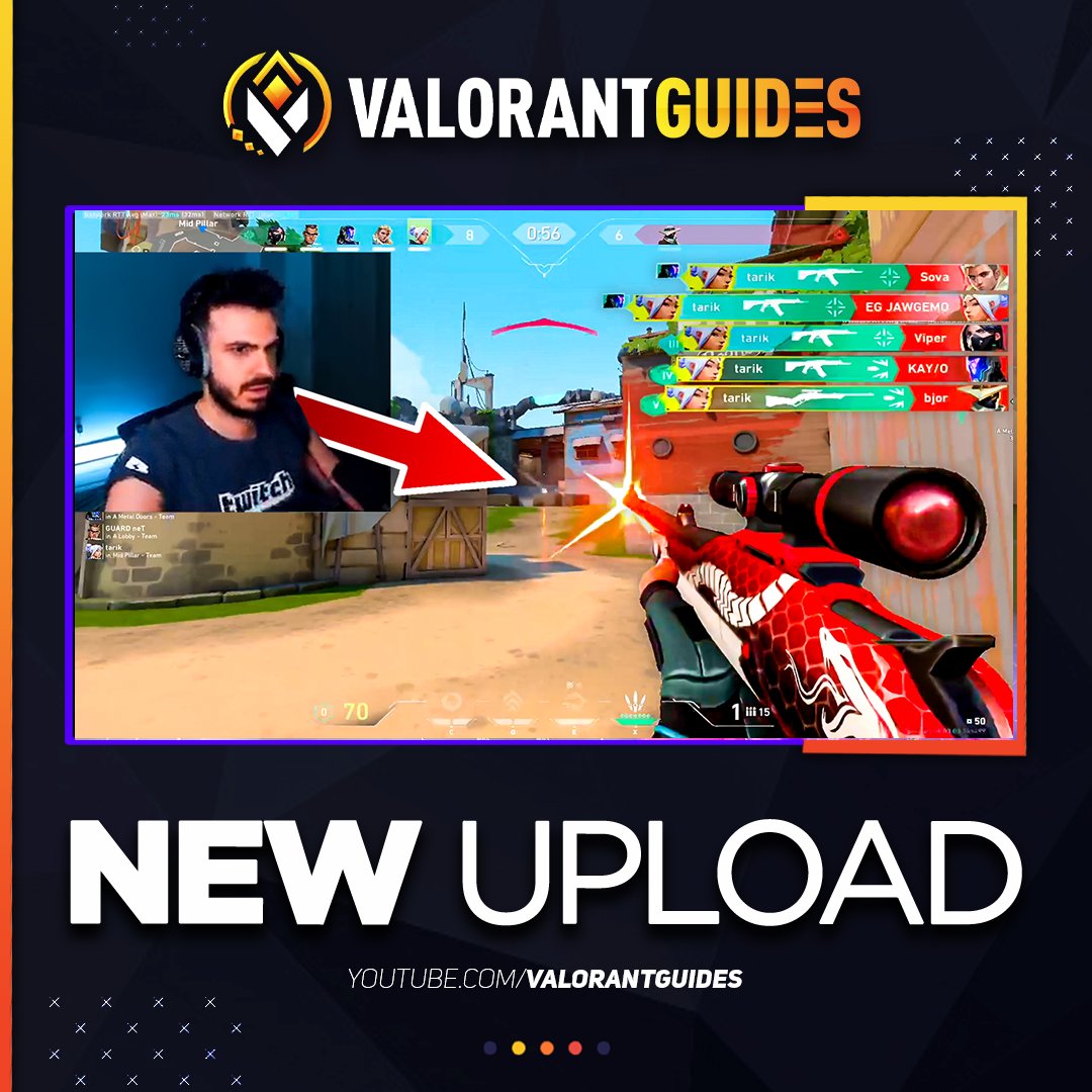 ValorantUG's tweet photo. N E W    V I D E O   O U T    N O W  ‼️👇

Valorant MOST VIEWED Twitch Clips of The Week! #12!
https://t.co/bgRSUXrpeJ https://t.co/wslZBuNySM