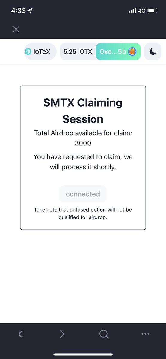 SumoTex's tweet photo. Dear Sumotexians, 

Airdrop claim registration: 

1. Kindly proceed to https://t.co/PXU6TA5lpM on IoPay/Metamask
2. Repeat steps for all wallet which contain SE- SUMO/ X-SUMO NFT
3. Airdrop during protocol launch **hint, very very soon 🔥🔥🔥 https://t.co/tHPVkBEz5y