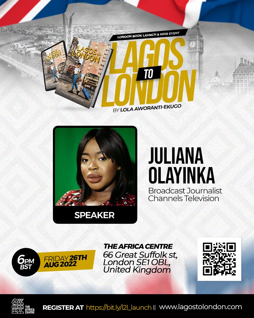 Lagostolondon21's tweet image. Meet our Anchor person !!!

Juliana Olayinka @jelezolayinka is a Multi-award-winning broadcast journalist and communications strategist with over 15 years of industry experience. .

Registration link is below 👇🏾 and in bio.

bit.ly/l2l_launch

#lagostolondon
#London launch