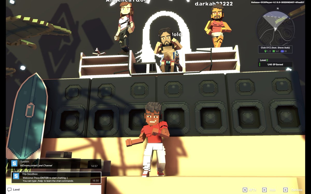 _MDManu's tweet photo. @TheSandboxGame @steveaoki I just participated in the #SandboxAlphaS3Giveaway for a chance to win 500 SAND! On stage with Steve Aoki, check out my screenshot below!
👇 https://t.co/PpL8yMB6sJ