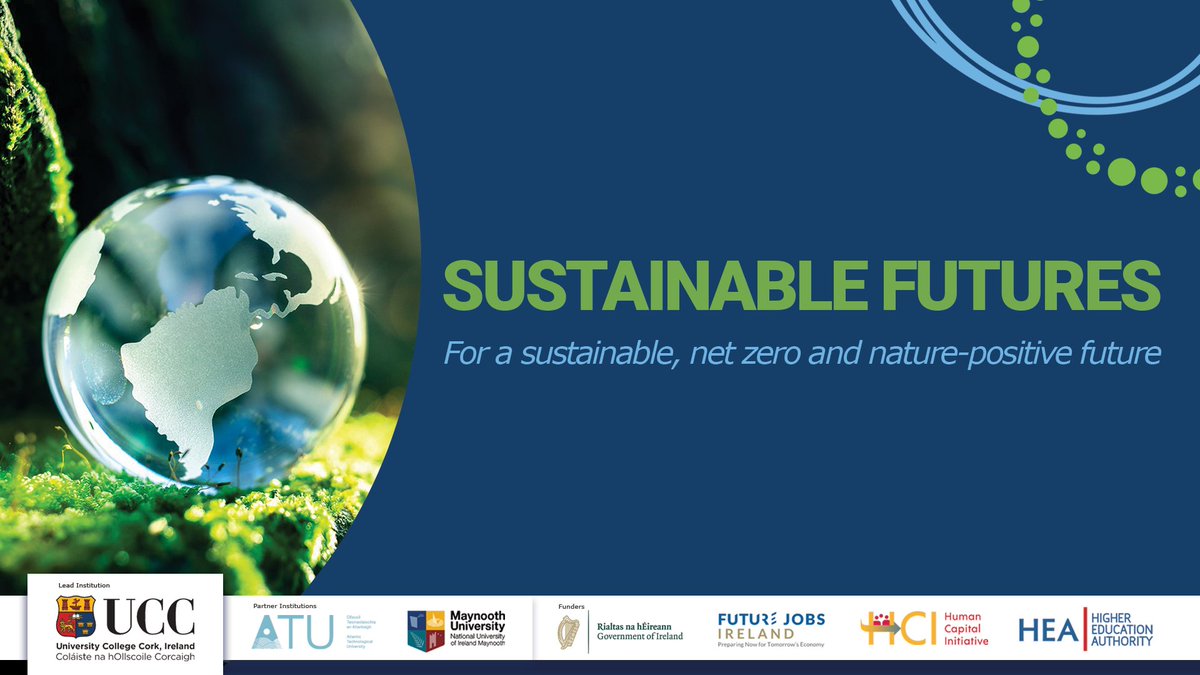 margueritenyhan's tweet photo. There are only 5 days left to apply for our Sustainable Futures programmes focused on Sustainability in Enterprise! 🌎🌍🌏

HDip - UCC campus, free or 90% funded

MSc &amp; PG Cert - Online &amp; part-time

Deadline for Sept 2022 start: Aug 31st
Apply via https://t.co/d2diMM0QMw https://t.co/8ZnTmqa9TN