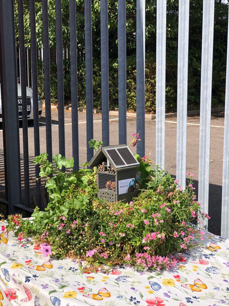 Our guests ( 🐛🐞🪲) have given us some feedback so we have installed state of the art solar panels to be a more eco-friendly bug hotel.

#STEbugslife #SEGRO #matrixplastics #matrixmedical